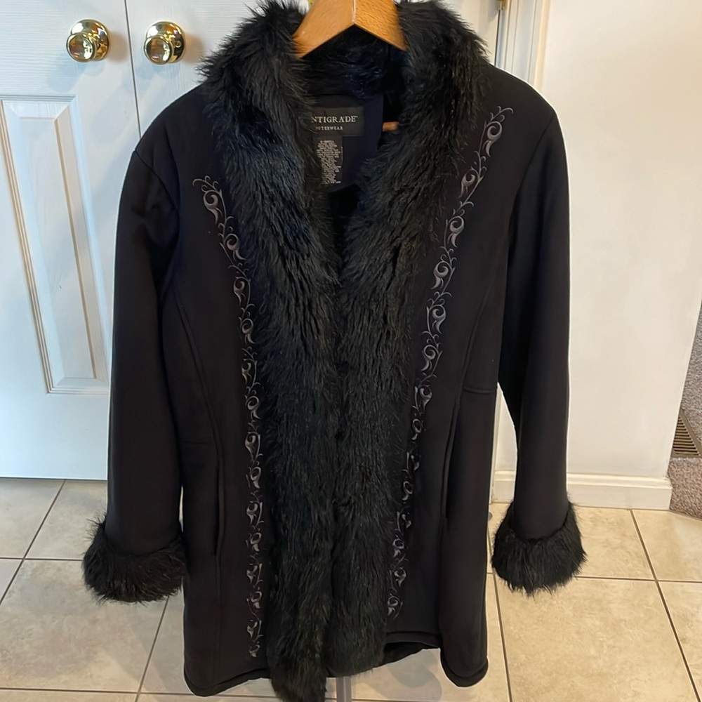 Suede and Fur xs coat.